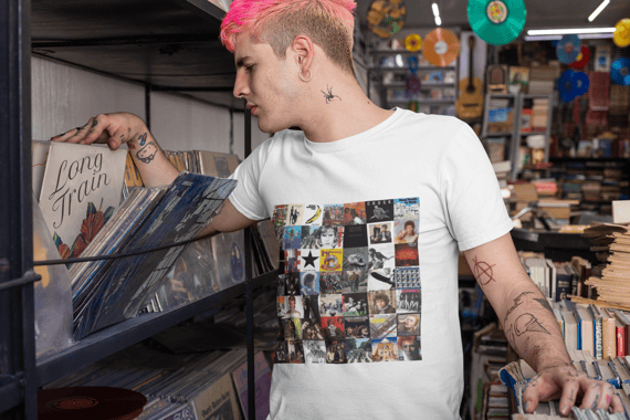 Camiseta Vinil Disco