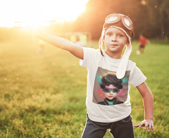 Camiseta Infantil Garoto VR 4