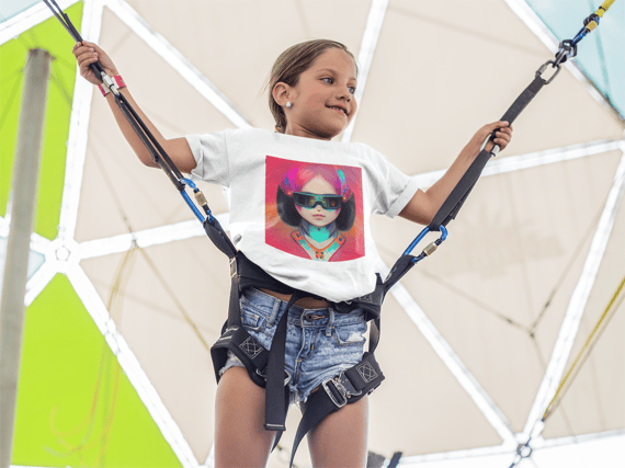 Camiseta Infantil Garota VR