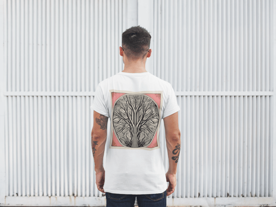 Camiseta Masculina Arvore tribal 5