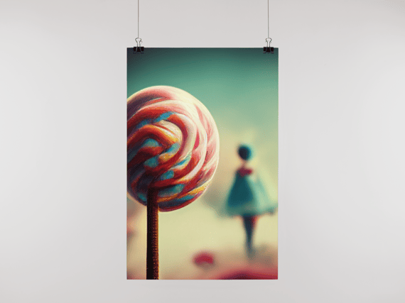 Poster Mundo de Doces