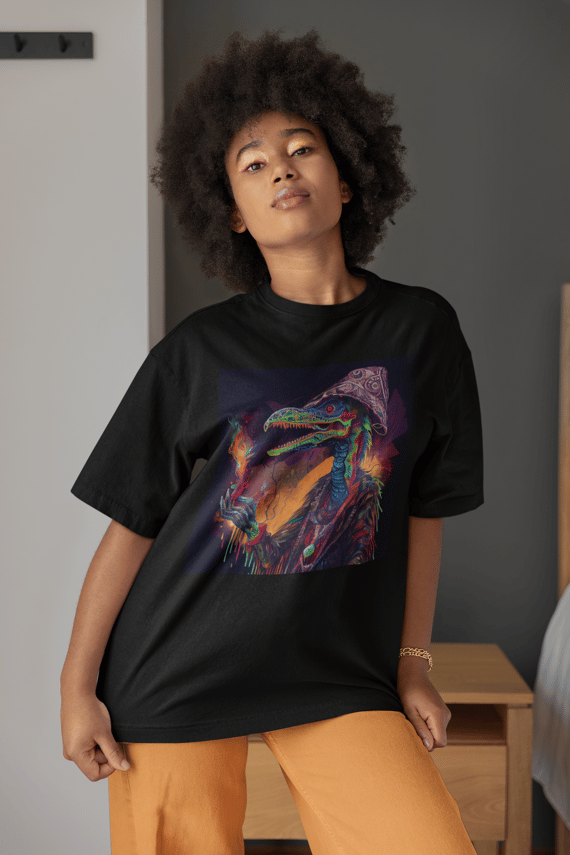 Camiseta Baby Long Psicodélica Rave