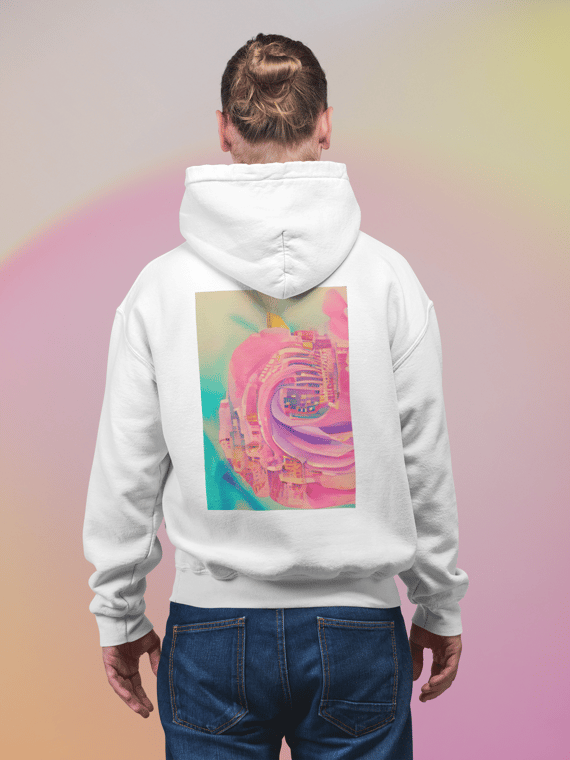 Moletom Rosa Futurista