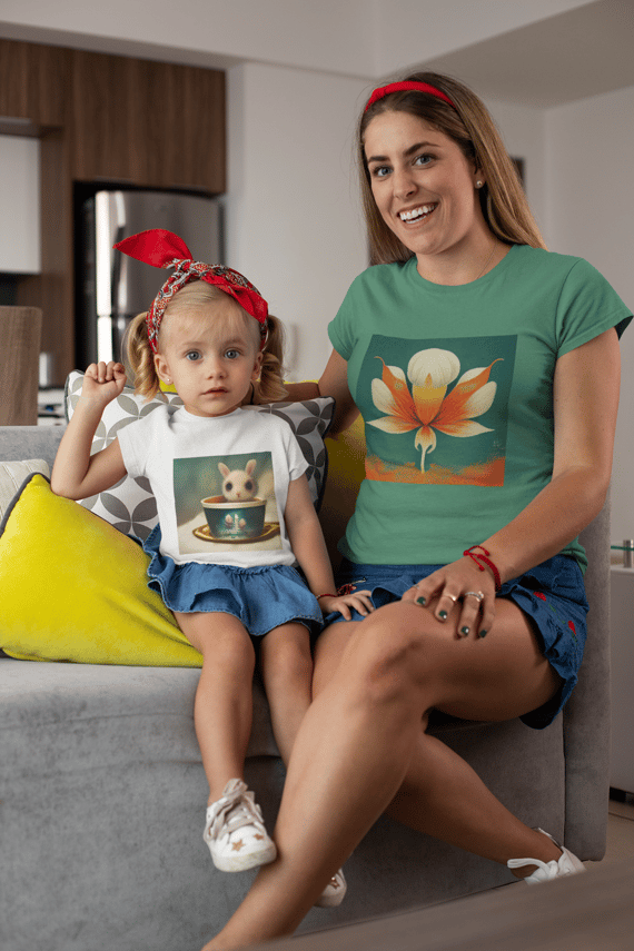 Camiseta Coelhinho Chá