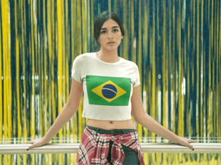 Nome do produto Camiseta Cropped do Brasil 11