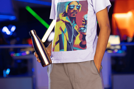 Camiseta Masculina Rapper