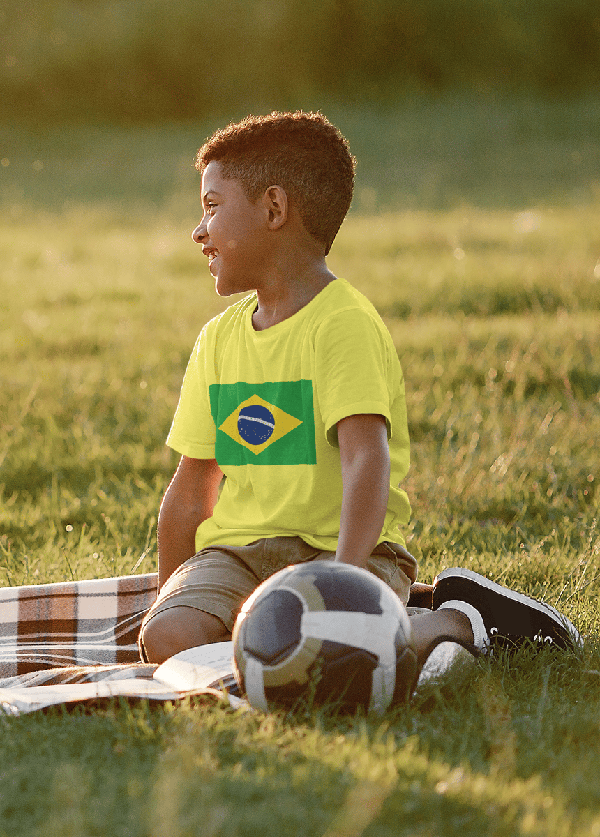 Nome do produto: Camiseta Infantil do Brasil 11