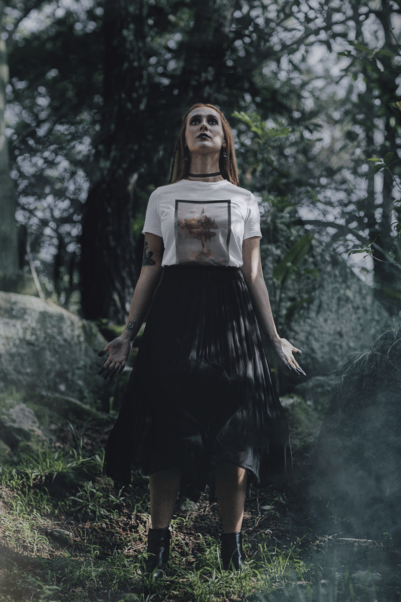 Nome do produto: Camiseta Baby Long Montanha Encantada