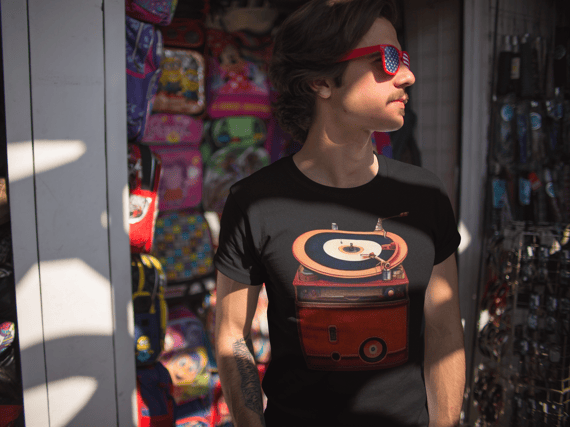 Camiseta Masculino Vitrola