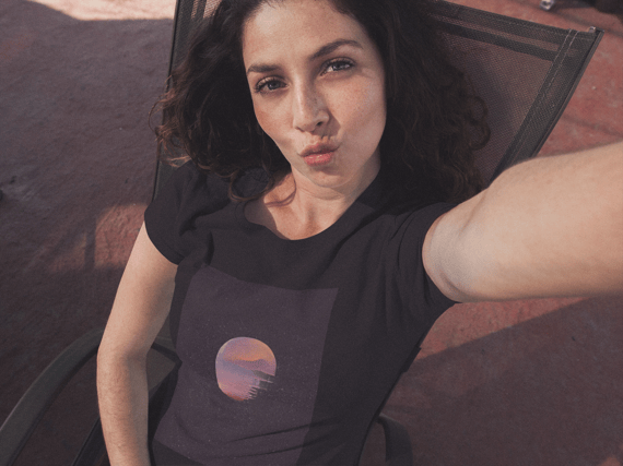 Camiseta Baby Long Lua Pink