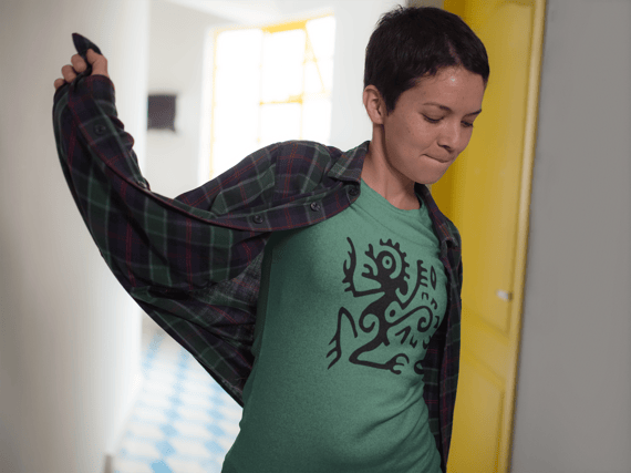 Camiseta Baby Long Macaco Tribal