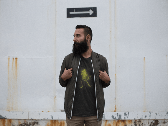 Camiseta Arqueiro Esqueleto