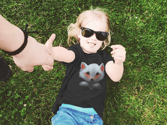 Camiseta Infantil Raposa 