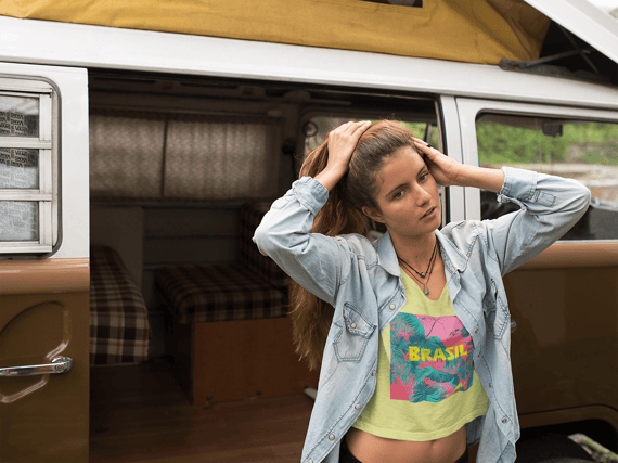 Camiseta Baby Long do Brasil 4