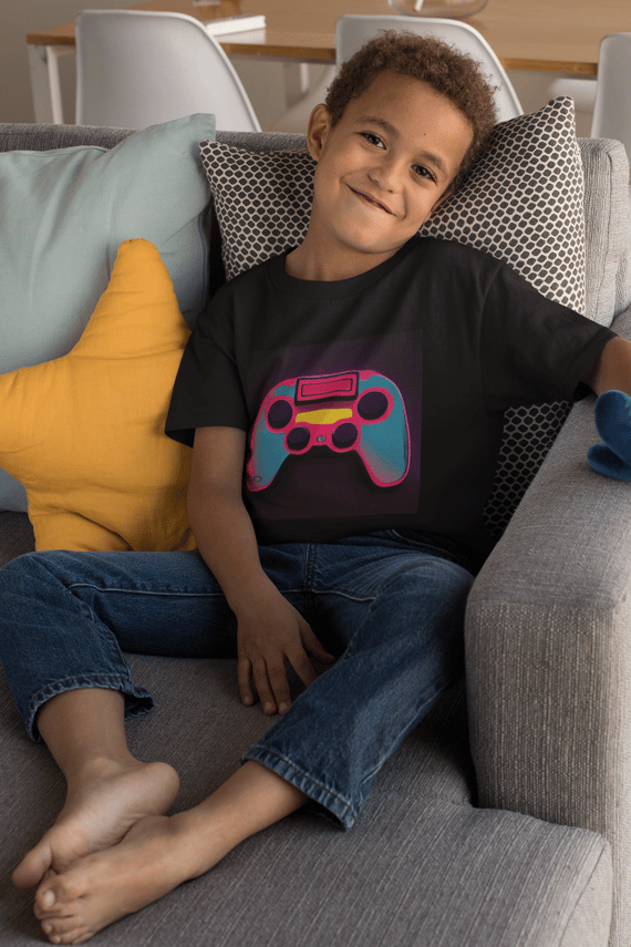 Camiseta Infantil joy stick 4