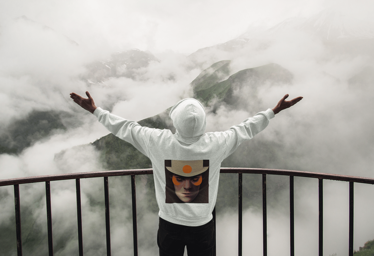 Nome do produto: Moletom Laranja Mecanica