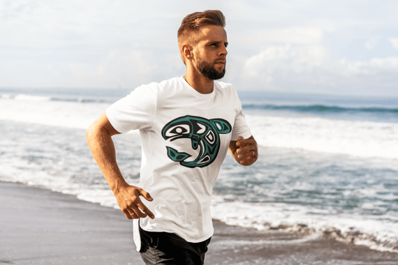 Camiseta Masculina Tubarão Tribal