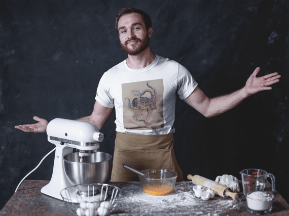 Camiseta Plus Polvo Fantasia