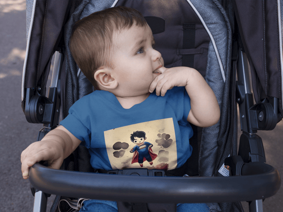 Camiseta Infantil Superboy 3
