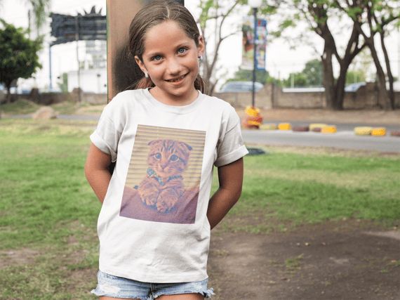 Camiseta Infantil Gatinho 2