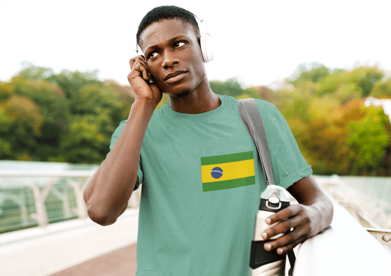 Camiseta Masculina do Brasil 5