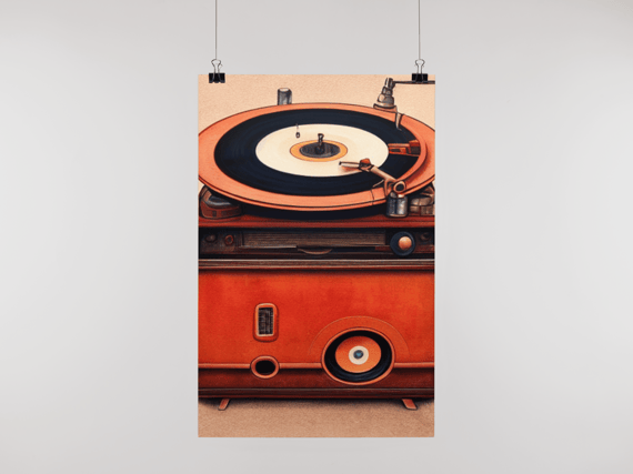Poster Vitrola