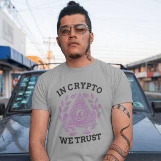 Nome do produto Camiseta In Crypto We Trust CRY003-CQ