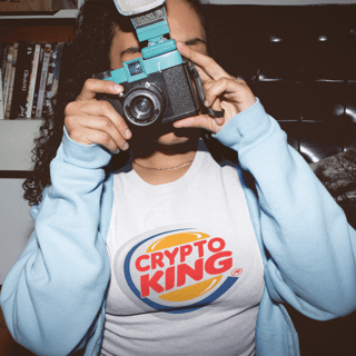 Nome do produto Camiseta Crypto King CRY006-CQ
