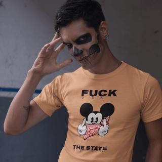 Nome do produto Camiseta Estonada Fuck The State (B) ANC012-CE