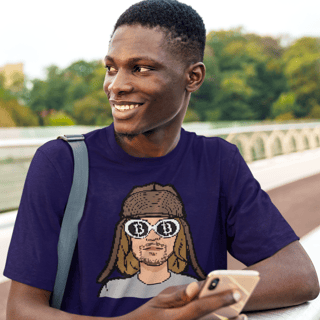 Nome do produto Camiseta Bitcoin Pixel BTC014-CQ