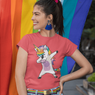 Nome do produto Baby Look Estonada Unicorn Meme HUM011-BE