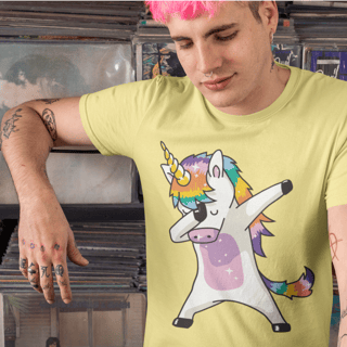 Camiseta Estonada Unicorn Meme HUM011-CE