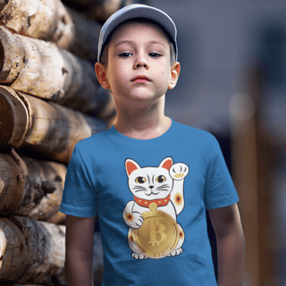 Nome do produto Camiseta Infantil Bitcoin Cat BTC010-CI