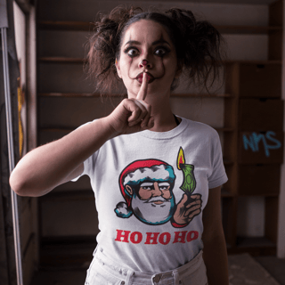 Nome do produto Baby Look Ho Ho Ho ANC019-BQ