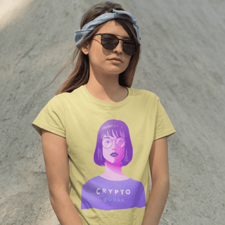 Nome do produto Baby Look Crypto Woman CRY015-BQ