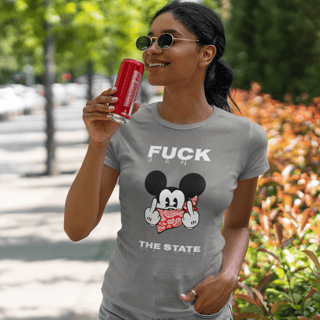 Nome do produto Baby Look Estonada Fuck The State (W) ANC008-BE