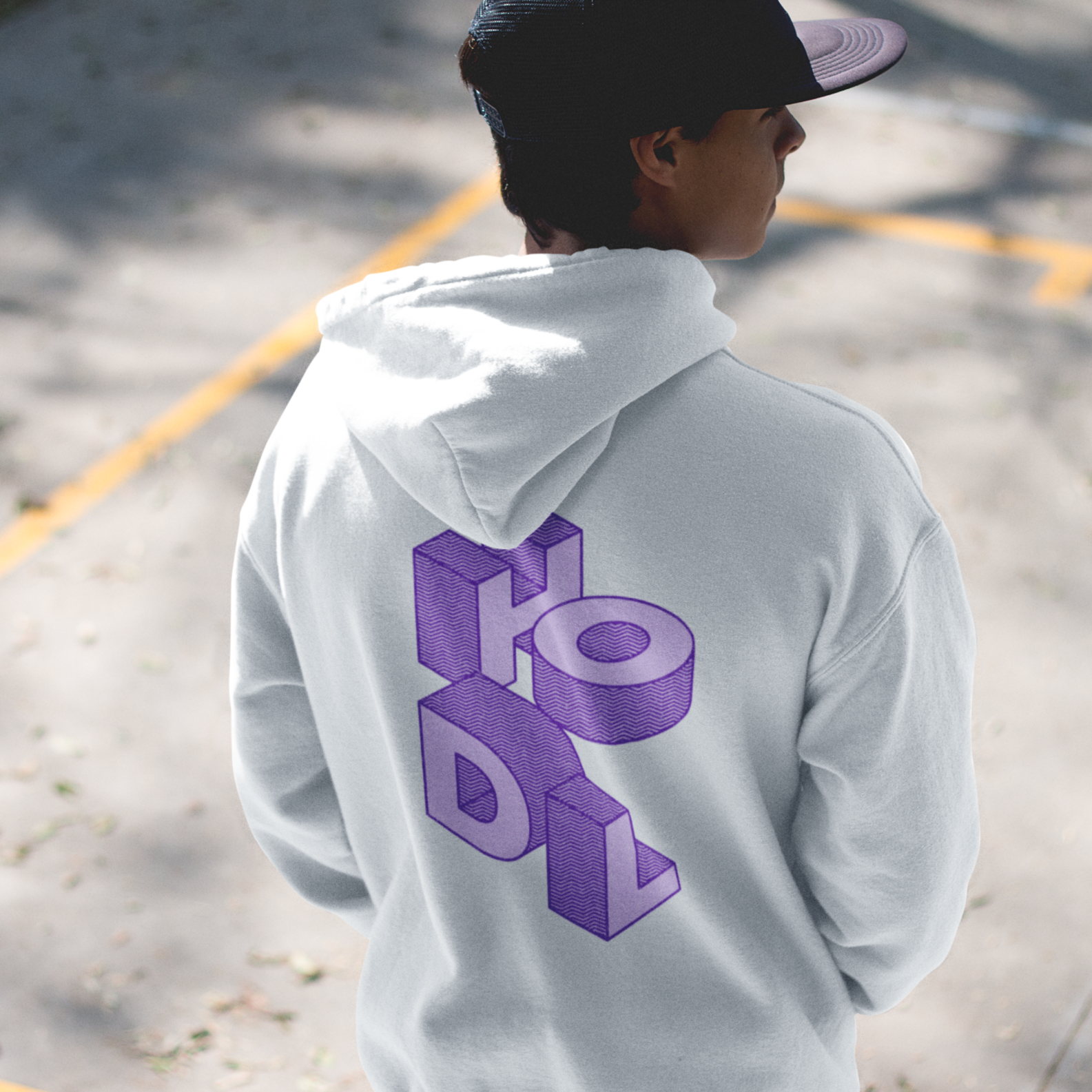 Moletom Ziper Hodl Lilac TRD006-MZ