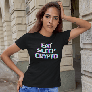 Nome do produto Baby Look Eat Sleep Crypto CRY014-BQ