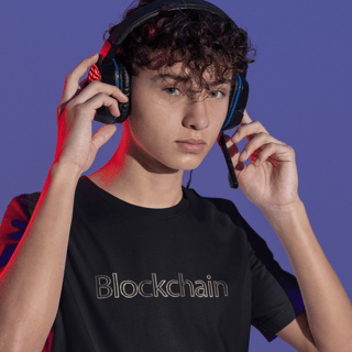 Nome do produto Camiseta Blockchain Golden BKC001-CQ