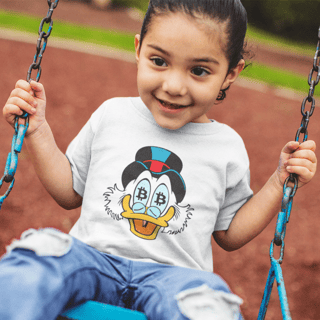 Nome do produto Camiseta Infantil McDuck Bitcoin BTC024-CI
