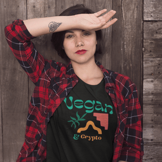 Nome do produto Camiseta Vegan & Crypto CRY009-CQ