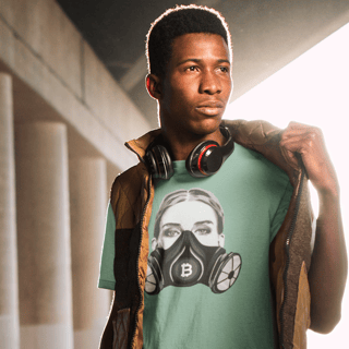 Nome do produto Camiseta Estonada Bitcoin Mask ANC006-CE