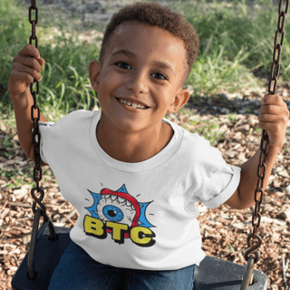 Nome do produto Camiseta Infantil Bitcoin Eyes BTC041-CI
