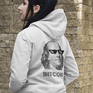 Nome do produto Moletom Ziper Bitcoin Sunglasses BTC028-MZ
