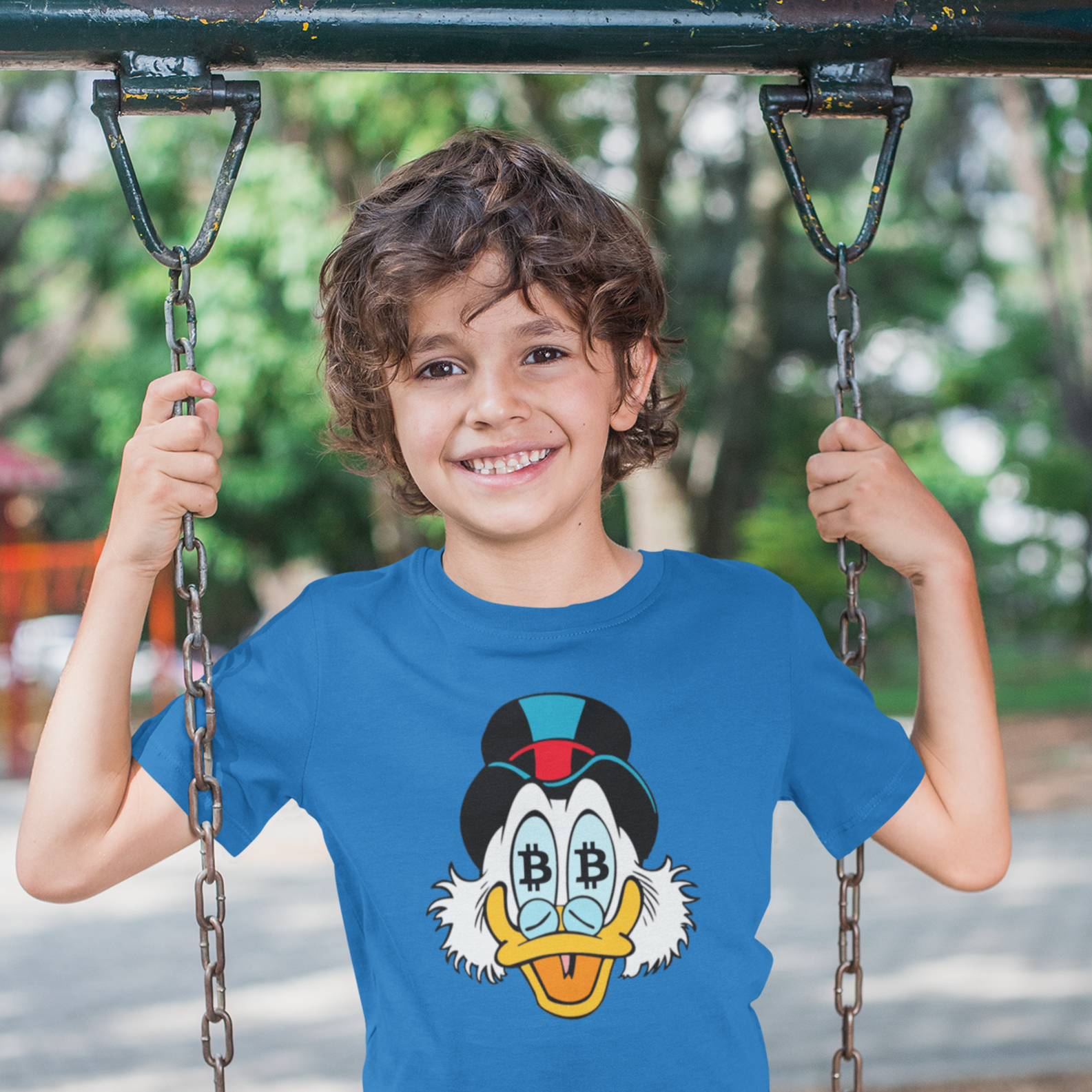 Camiseta Infantil McDuck Bitcoin BTC024-CI