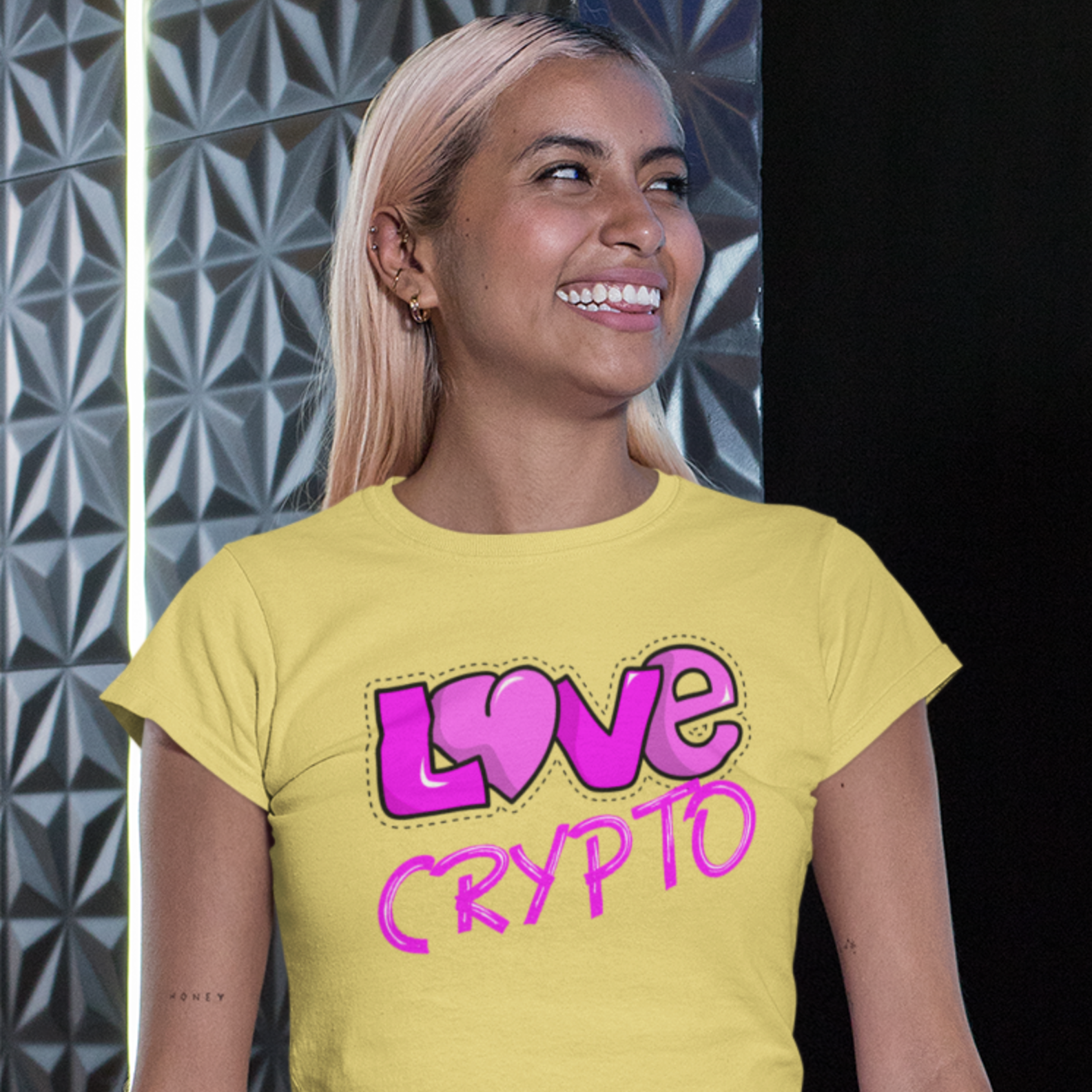 Baby Look Estonada Love Crypto CRY011-BE