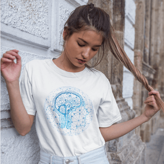 Nome do produto Camiseta Blockchain Brain CRY005-CQ
