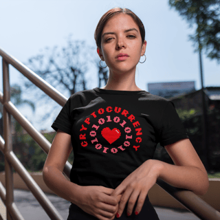 Nome do produto Baby Look Crypto Binary CRY017 - BQ