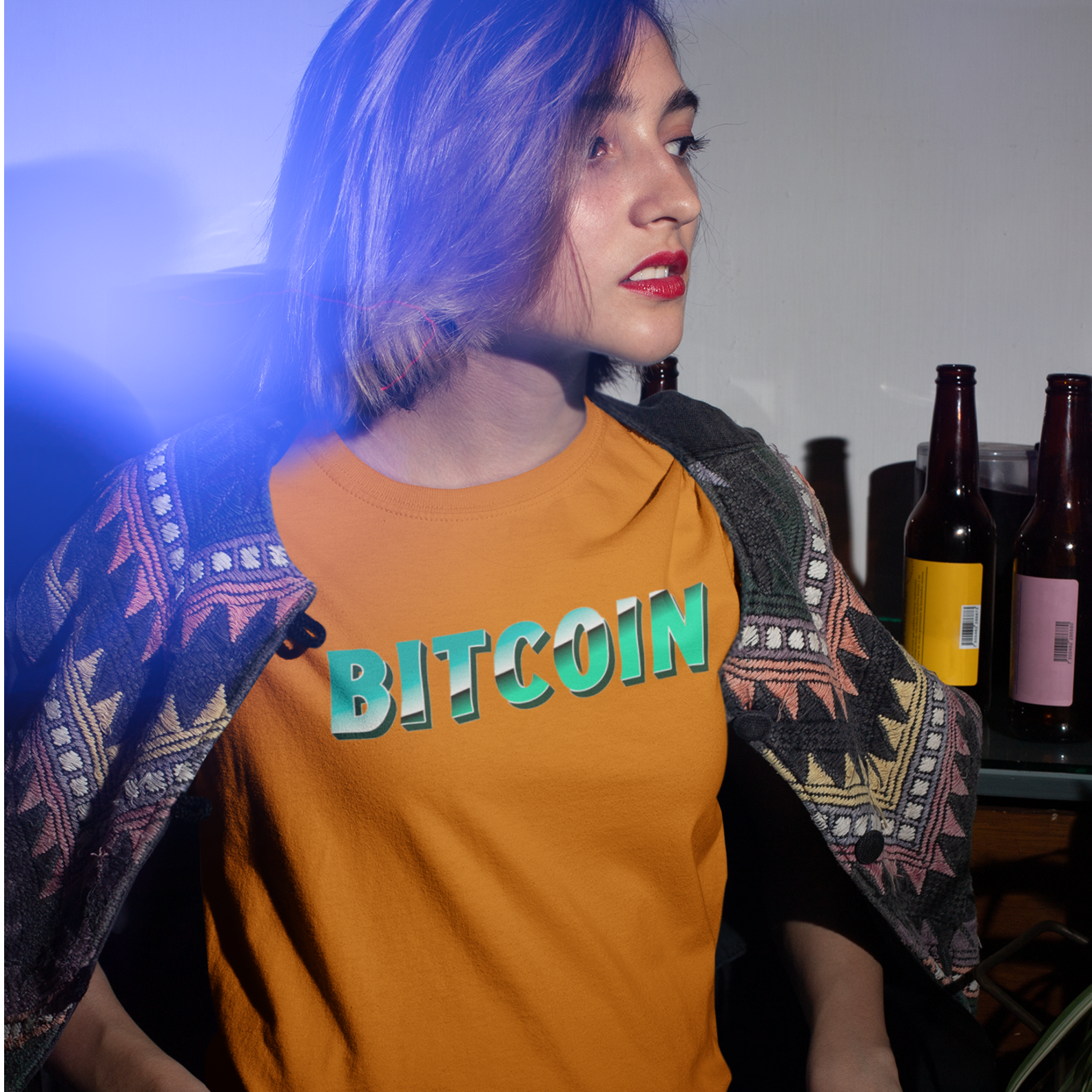 Camiseta Bitcoin Green BTC042-CQ