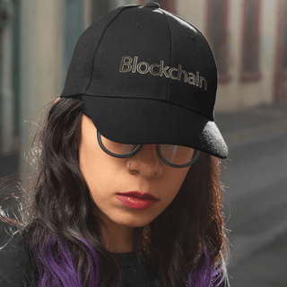 Nome do produto Boné Blockchain Golden BKC001-BB